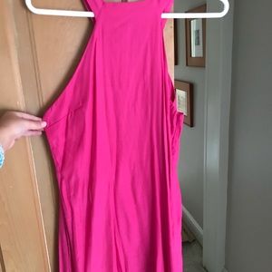 Cute hot pink revolve dress!